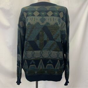 Vintage Geometric Sweater